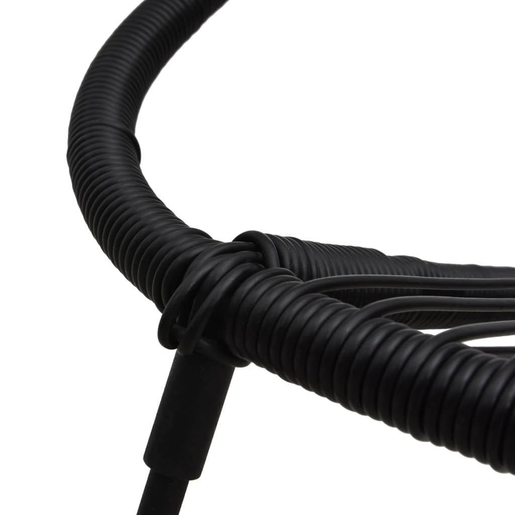7-delige Tuinset PVC-rattan zwart is nu te koop bij PeponiXL, paradijselijk wonen!