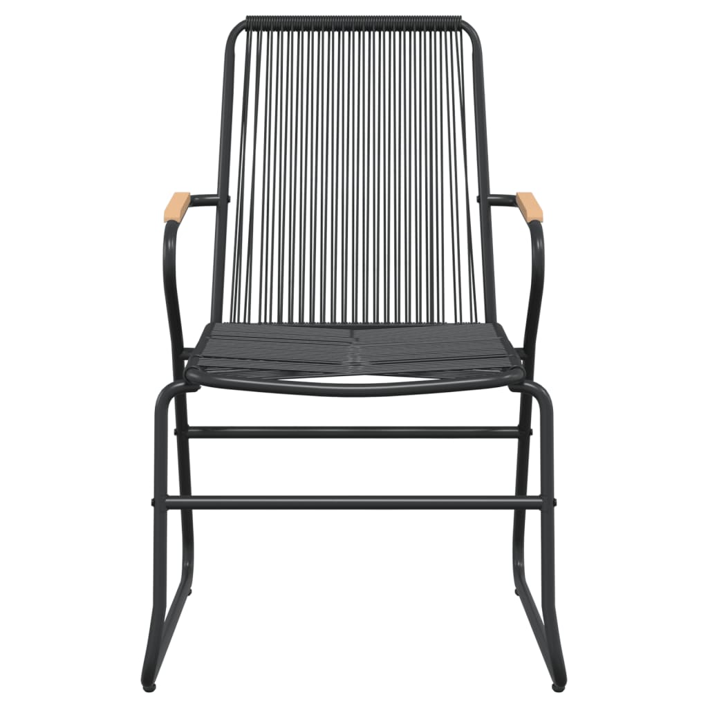 7-delige Tuinset PVC-rattan zwart is nu te koop bij PeponiXL, paradijselijk wonen!