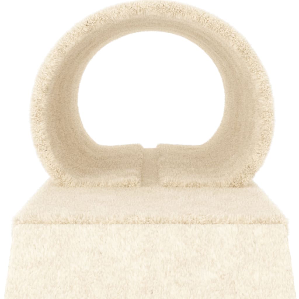 Kattenmeubel met tunnel en ladder 55,5 cm crèmekleurig is nu te koop bij PeponiXL, paradijselijk wonen!