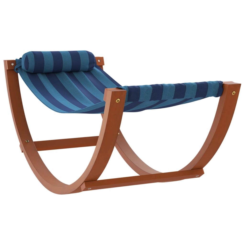 Hangmatschommel voor kinderen stof blauw gestreept is nu te koop bij PeponiXL, paradijselijk wonen!