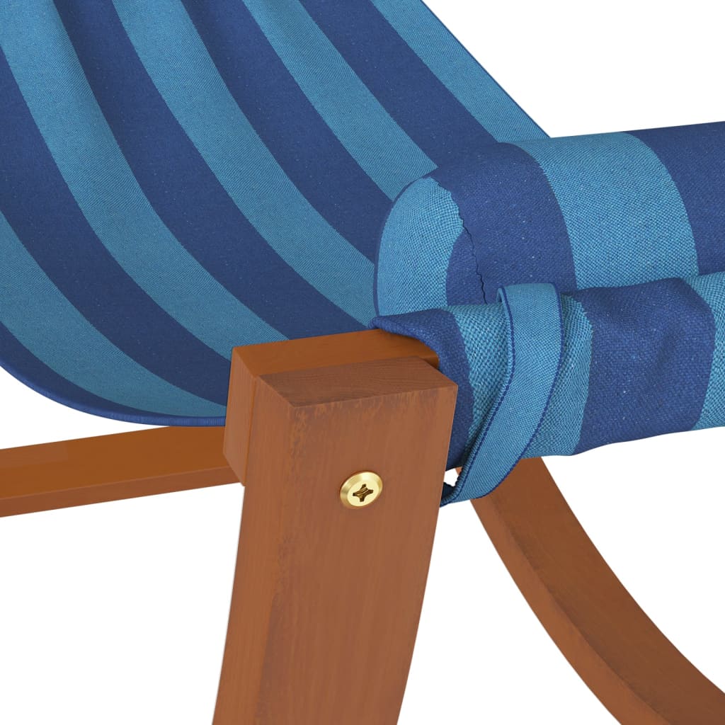 Hangmatschommel voor kinderen stof blauw gestreept is nu te koop bij PeponiXL, paradijselijk wonen!