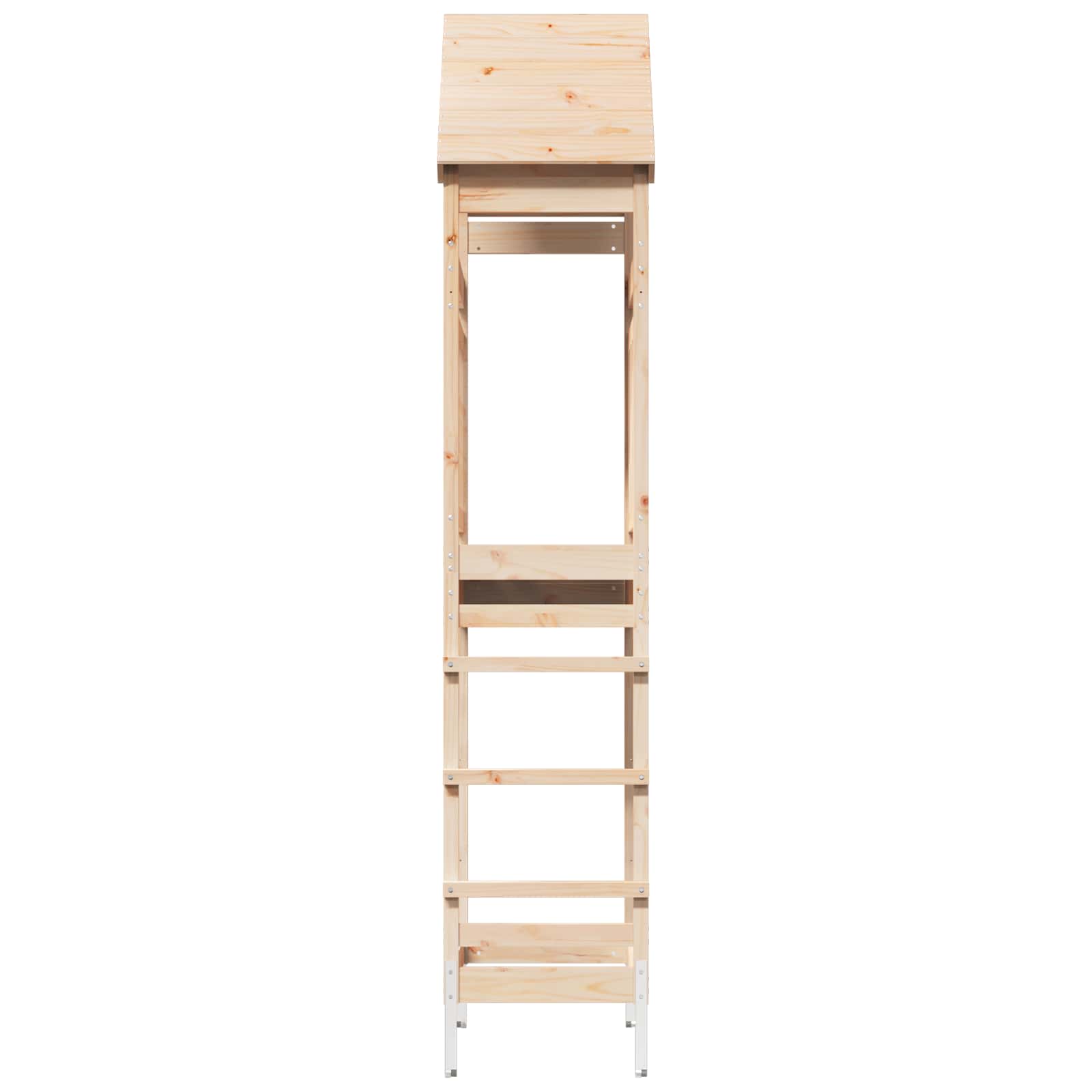 Buiten Speeltoren Naturel 53 x 85 x 264 cm Massief grenenhout is nu te koop bij PeponiXL, paradijselijk wonen!
