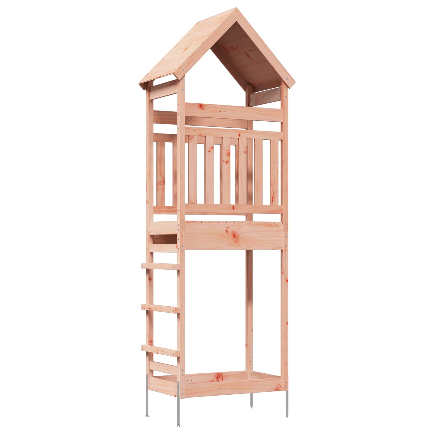 Buiten Speeltoren Naturel 53 x 85 x 264 cm Massief Douglas hout is nu te koop bij PeponiXL, paradijselijk wonen!