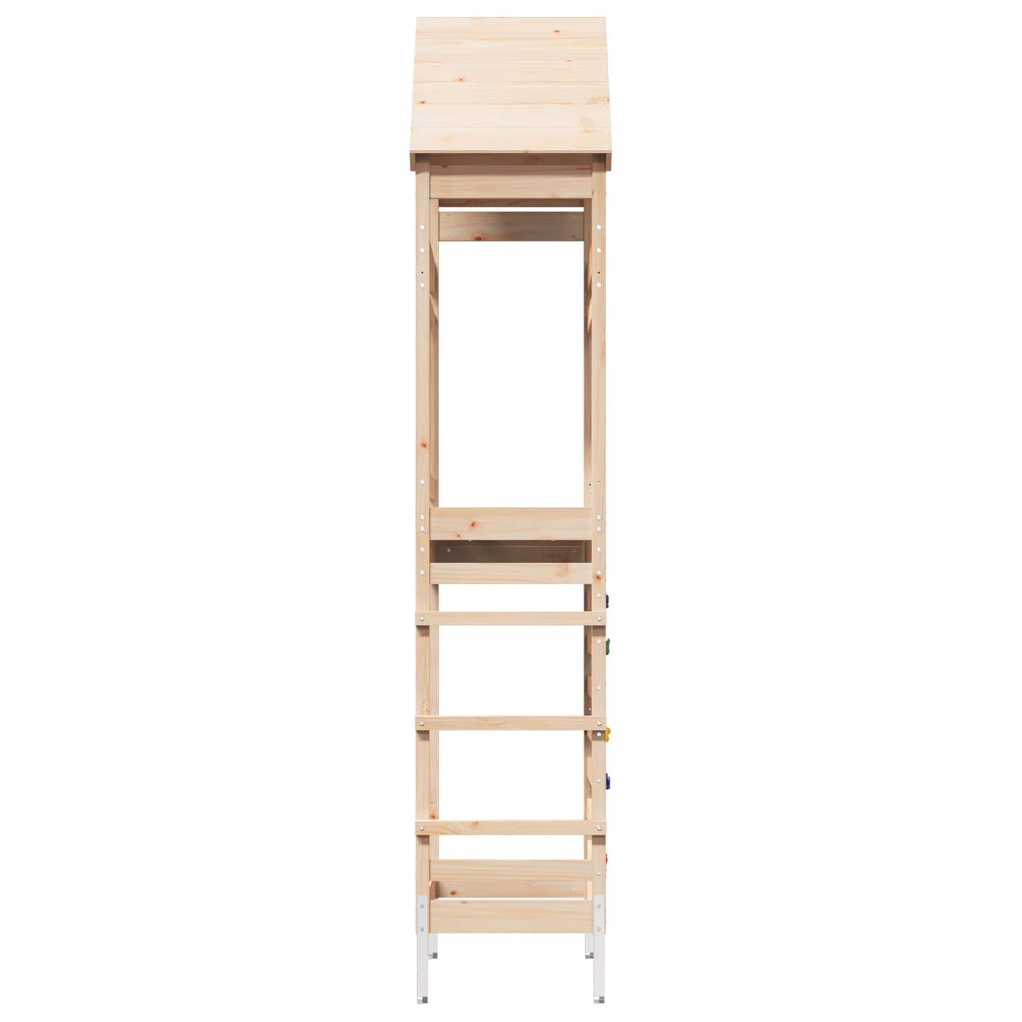 Buiten Speeltoren Naturel 53 x 85 x 264 cm Massief grenenhout is nu te koop bij PeponiXL, paradijselijk wonen!