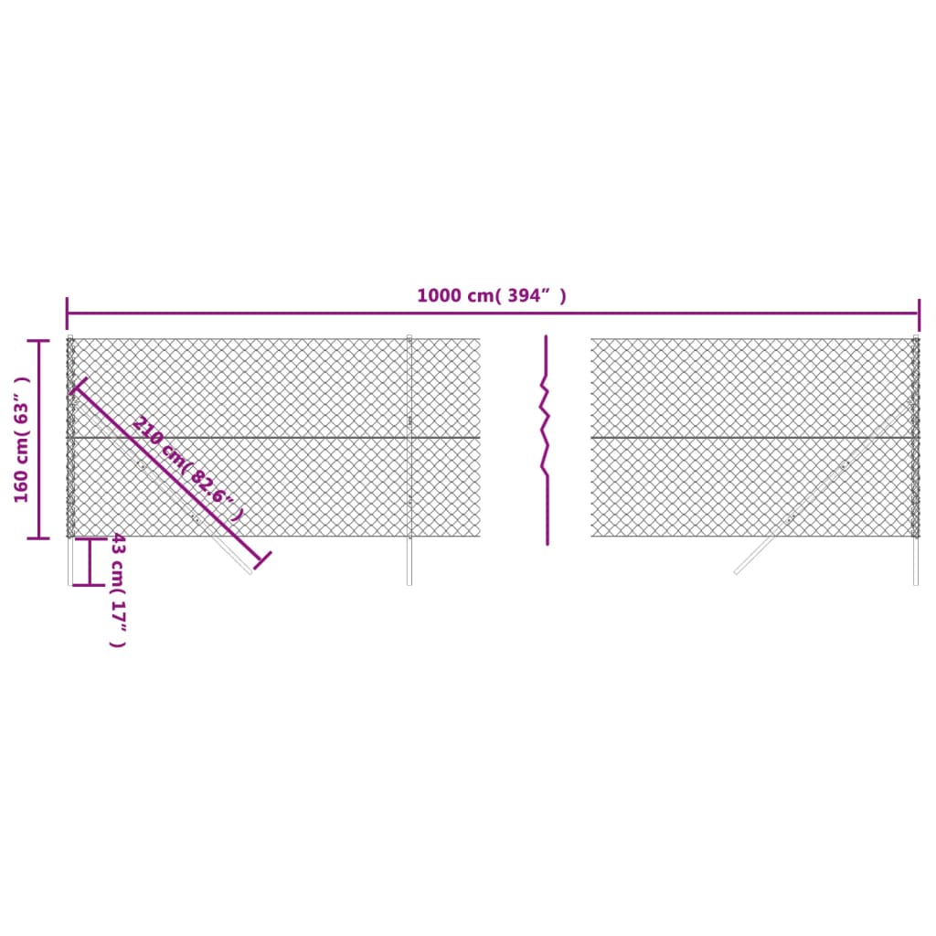 Gaashek 1,6x10 m groen is nu te koop bij PeponiXL, paradijselijk wonen!