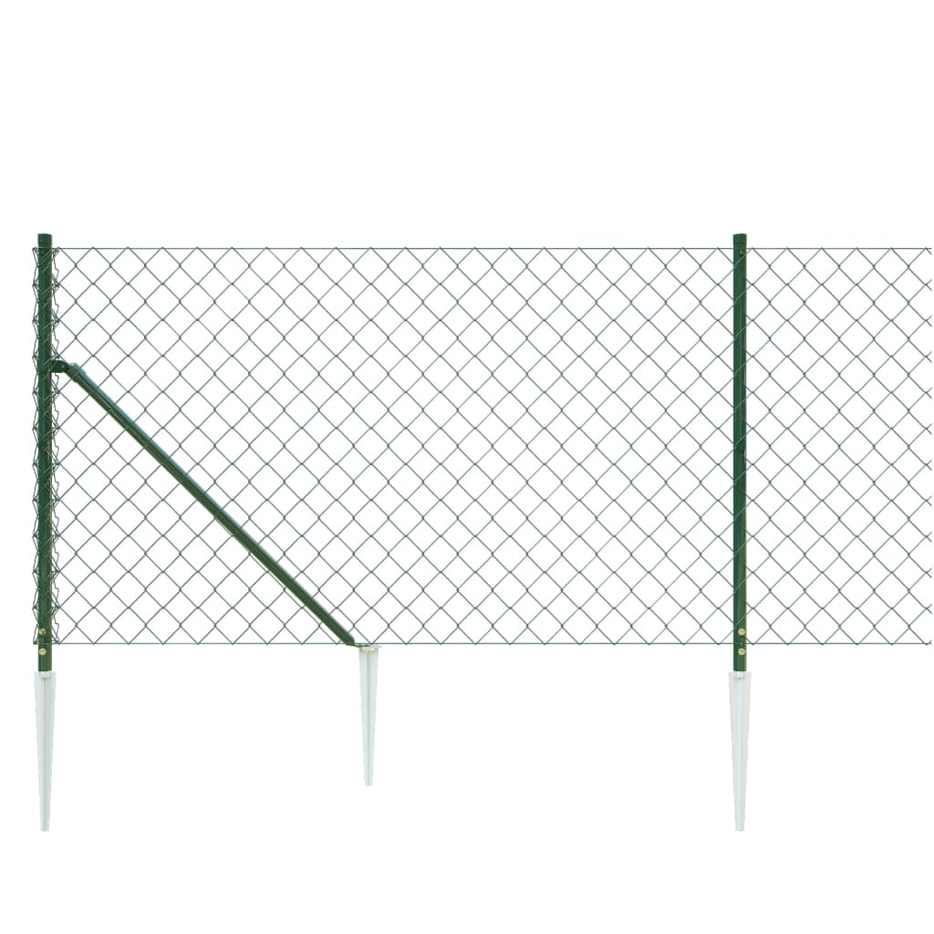 Gaashek met grondankers 1x10 m groen is nu te koop bij PeponiXL, paradijselijk wonen!