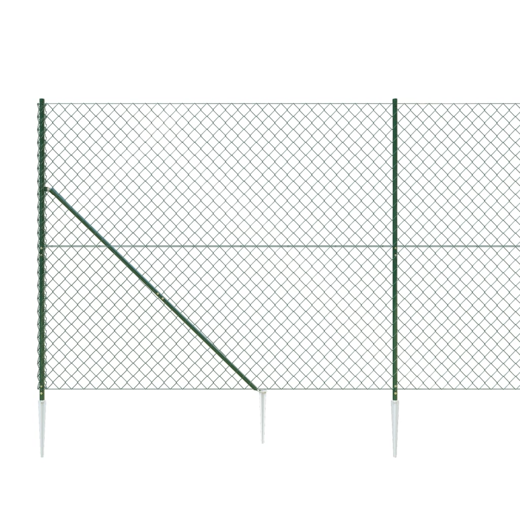 Gaashek met grondankers 1,6x25 m groen is nu te koop bij PeponiXL, paradijselijk wonen!