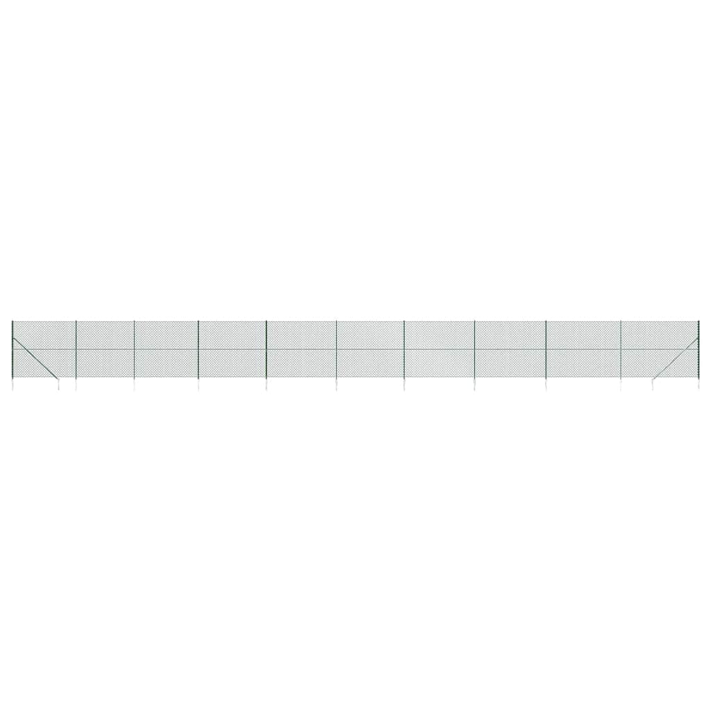 Gaashek met grondankers 2x25 m groen is nu te koop bij PeponiXL, paradijselijk wonen!