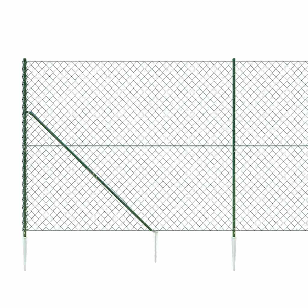 Gaashek met grondankers 2x25 m groen is nu te koop bij PeponiXL, paradijselijk wonen!