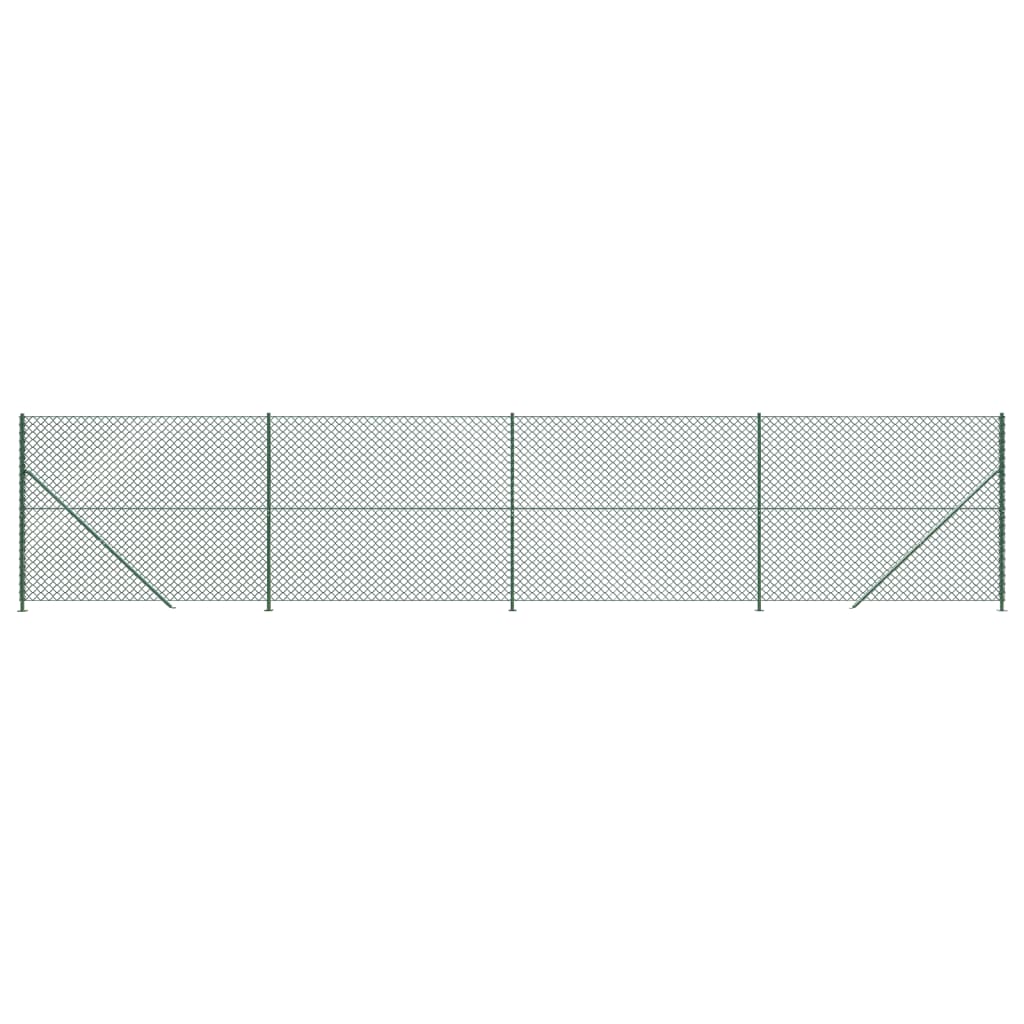 Gaashek met flens 1,4x10 m groen is nu te koop bij PeponiXL, paradijselijk wonen!