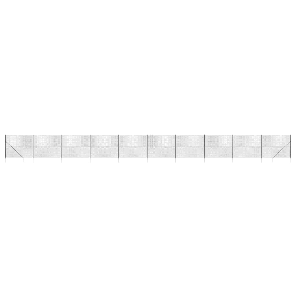 Gaashek met grondankers 1,8x25 m antracietkleurig is nu te koop bij PeponiXL, paradijselijk wonen!
