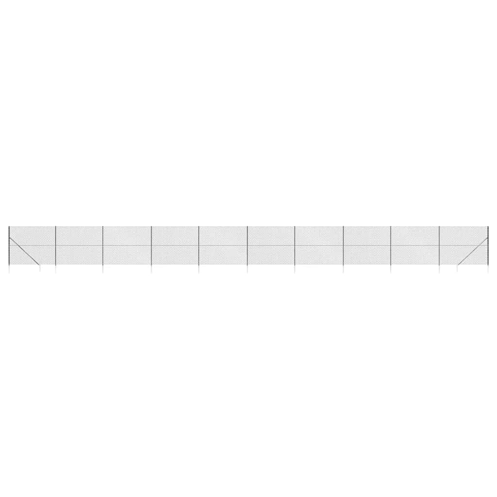Gaashek met grondankers 2x25 m antracietkleurig is nu te koop bij PeponiXL, paradijselijk wonen!