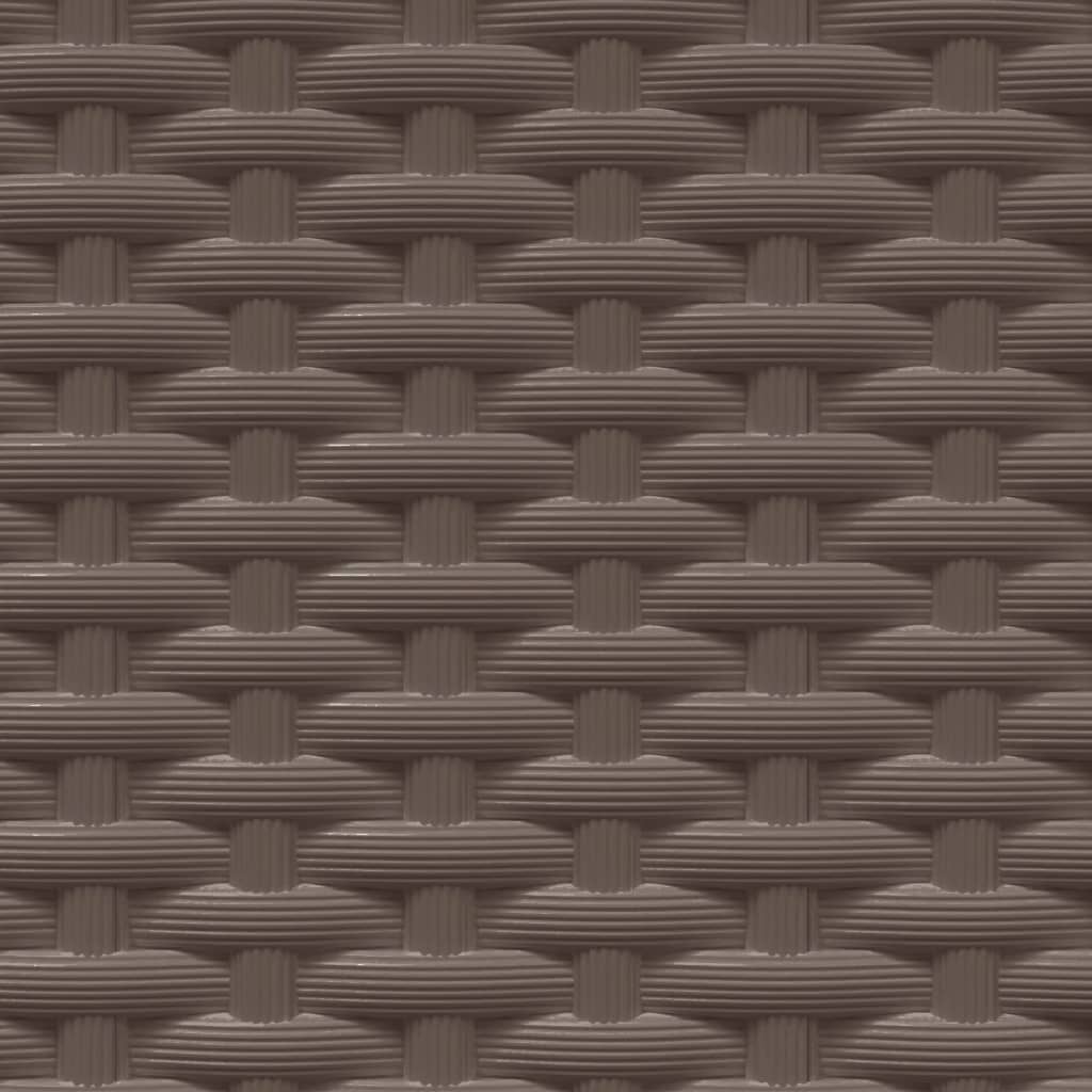 Plantenbakken 2 st 30x30x37 cm polypropeen bruin is nu te koop bij PeponiXL, paradijselijk wonen!