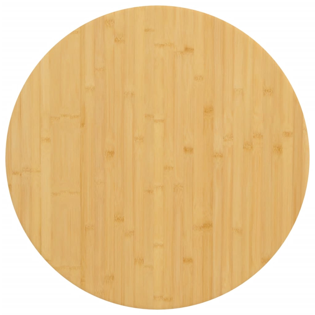 Tafelblad Ø 60x1,5 cm bamboe is nu te koop bij PeponiXL, paradijselijk wonen!