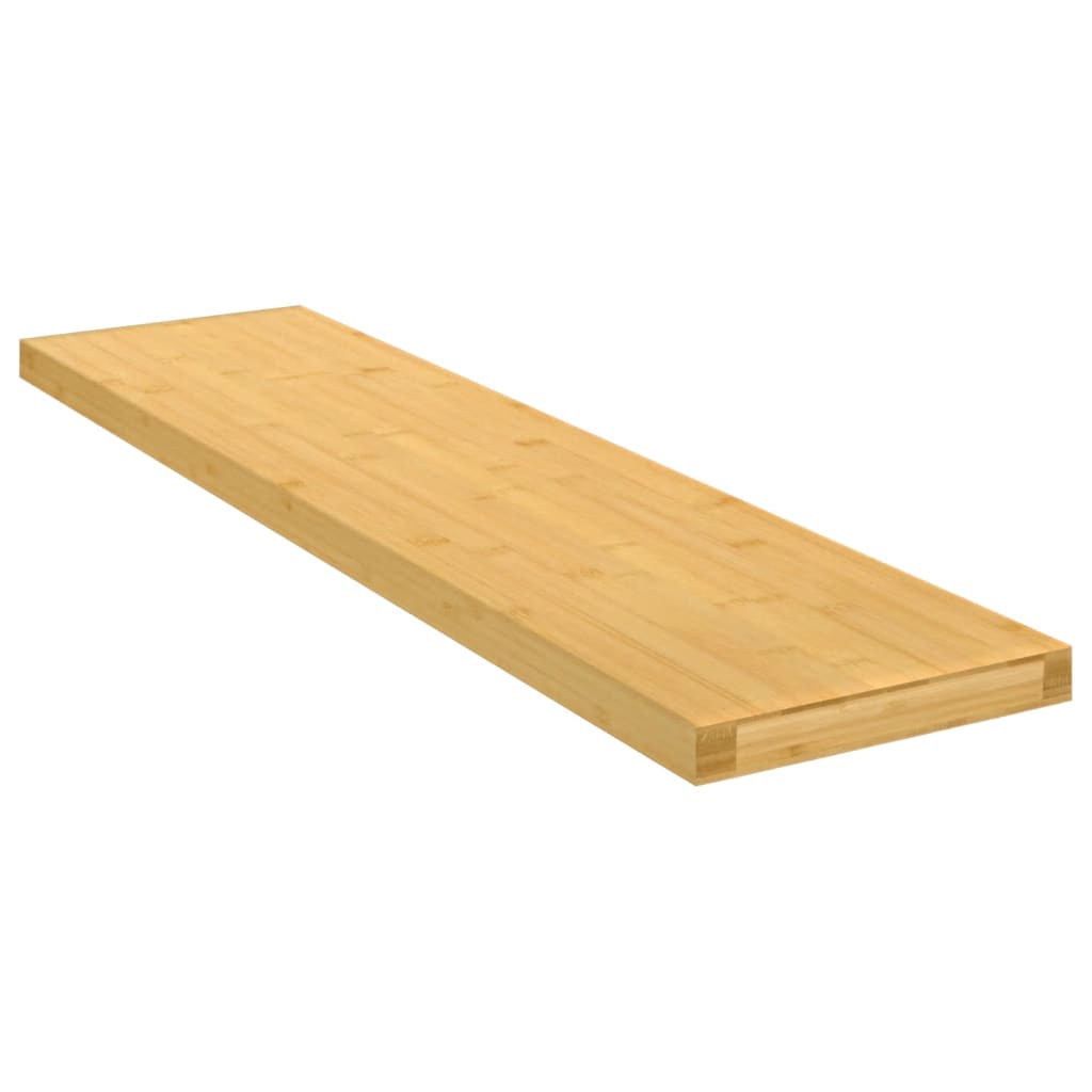 Wandschap 80x20x2,5 cm bamboe is nu te koop bij PeponiXL, paradijselijk wonen!