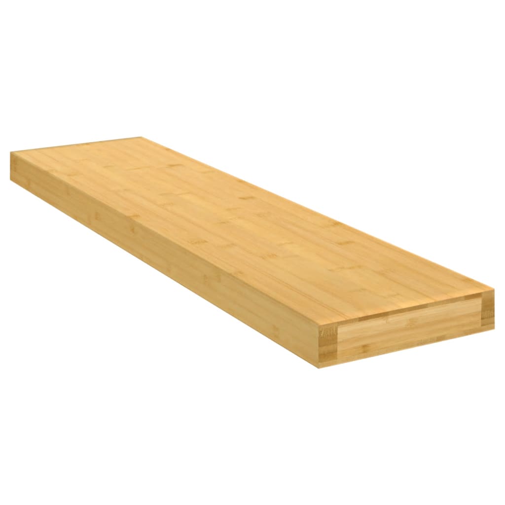 Wandschap 80x20x4 cm bamboe is nu te koop bij PeponiXL, paradijselijk wonen!
