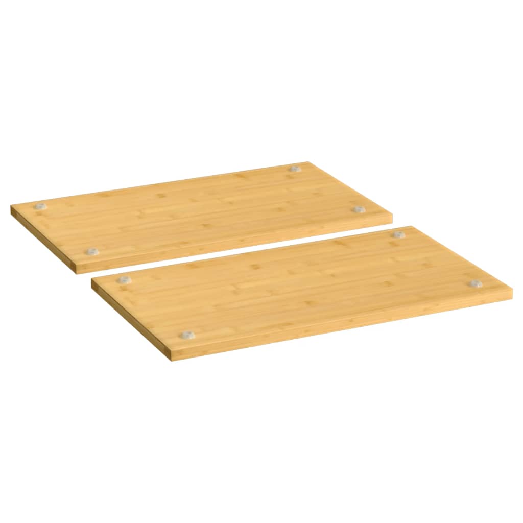 Kookplaatafdekkingen 2 st 50x28x1,5 cm bamboe is nu te koop bij PeponiXL, paradijselijk wonen!