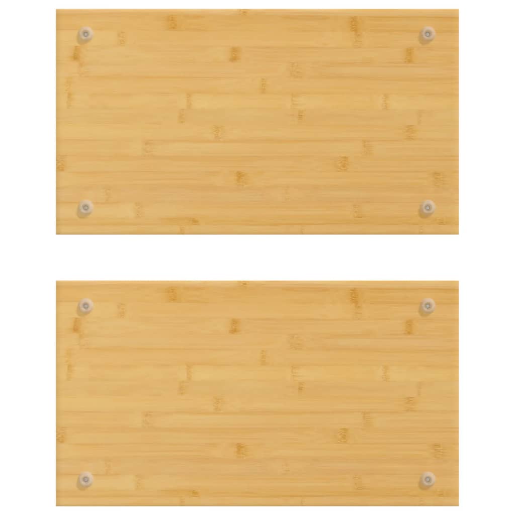 Kookplaatafdekkingen 2 st 50x28x1,5 cm bamboe is nu te koop bij PeponiXL, paradijselijk wonen!