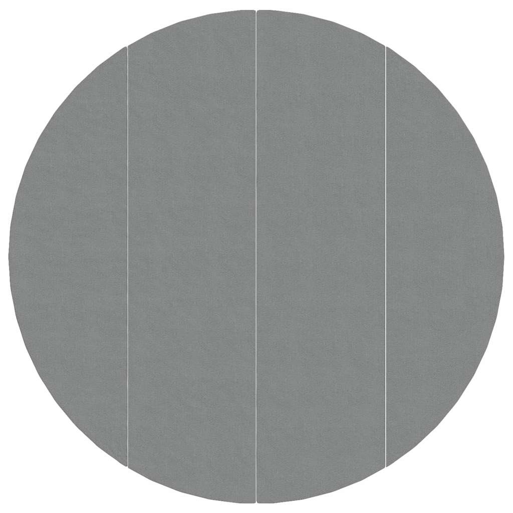 Zwembadgrondzeil Ø500 cm polyester geotextiel lichtgrijs is nu te koop bij PeponiXL, paradijselijk wonen!