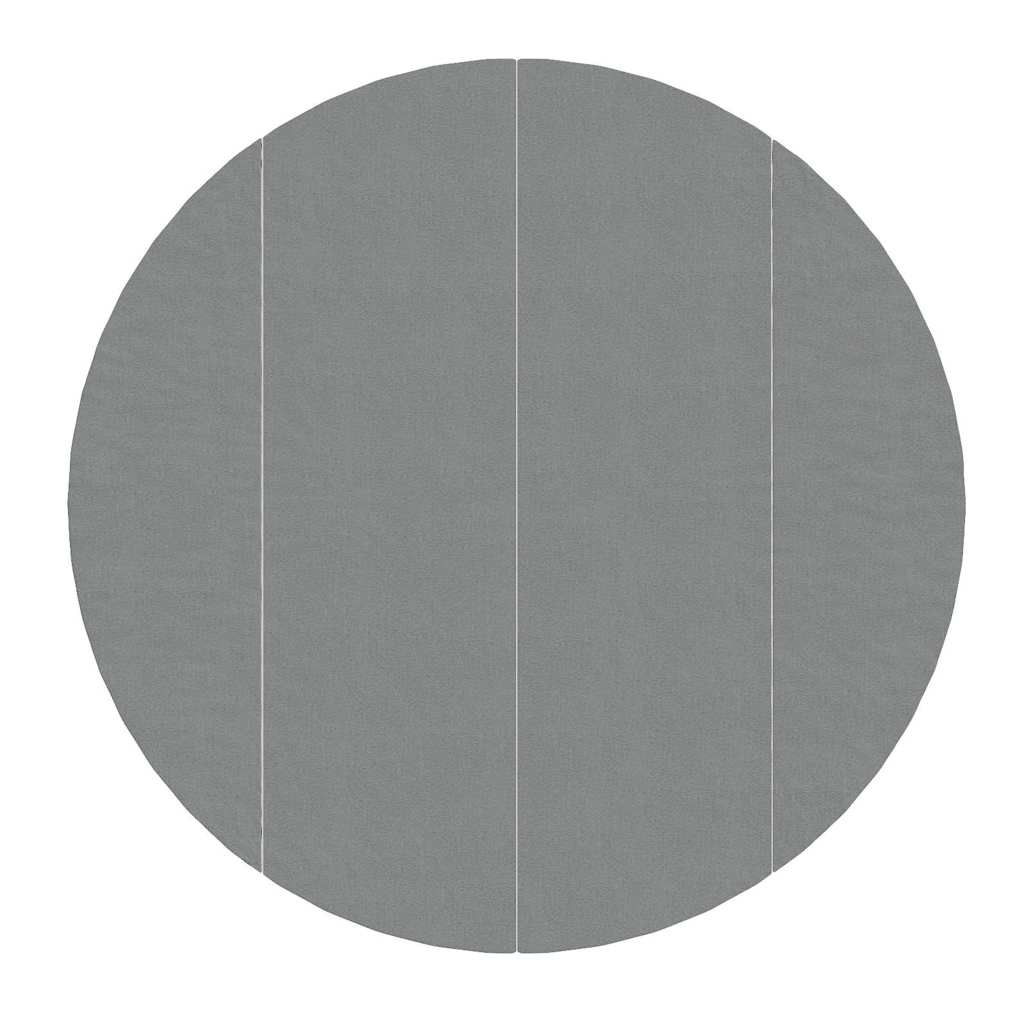 Zwembadgrondzeil Ø458 cm polyester geotextiel lichtgrijs is nu te koop bij PeponiXL, paradijselijk wonen!