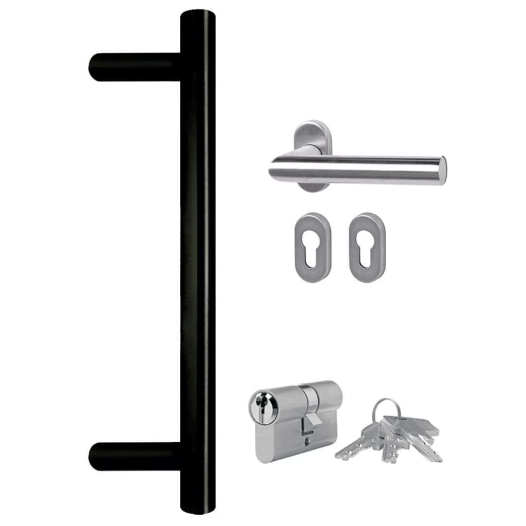 Voordeur 98x200 cm PVC wit is nu te koop bij PeponiXL, paradijselijk wonen!