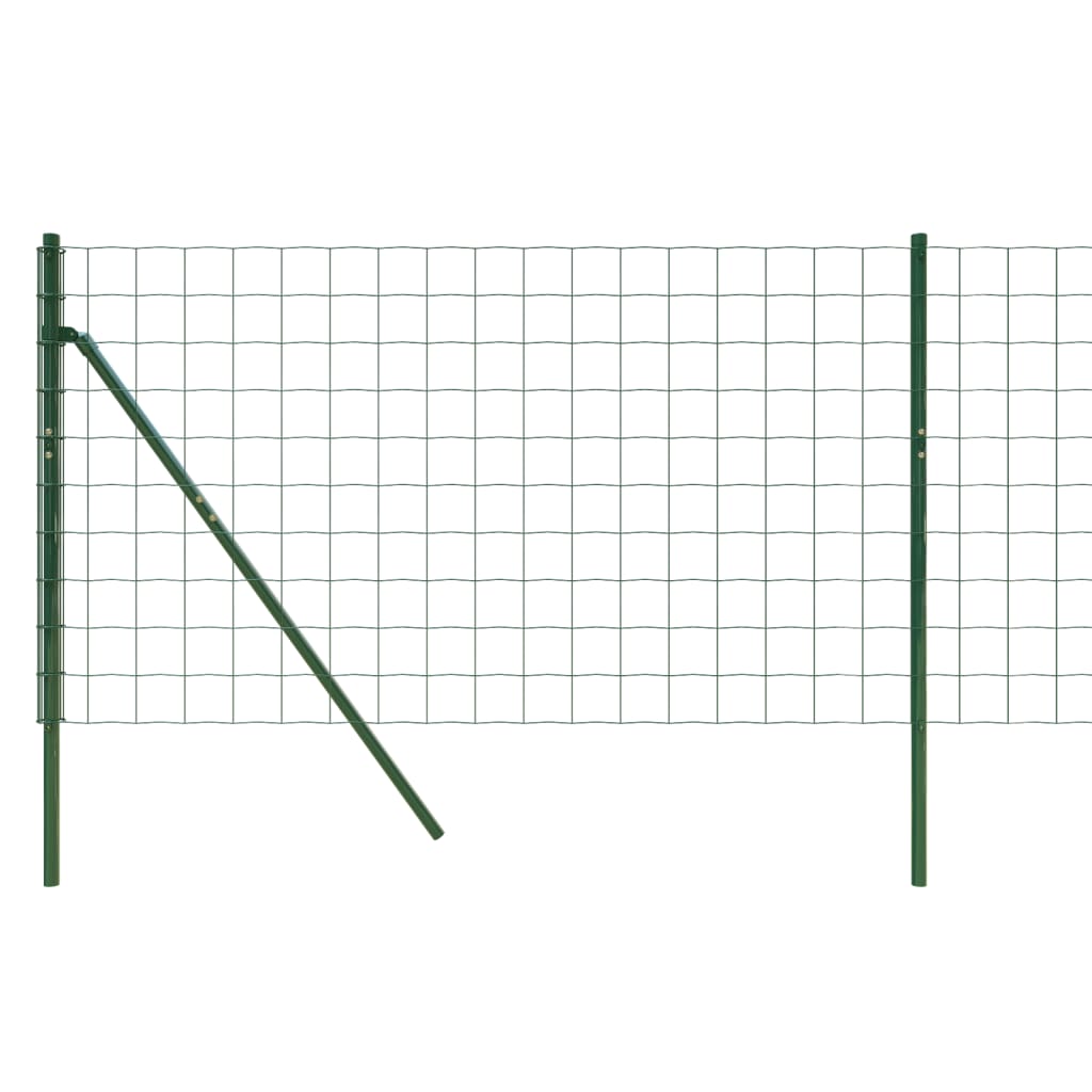 Draadgaashek 1x10 m gegalvaniseerd staal groen is nu te koop bij PeponiXL, paradijselijk wonen!