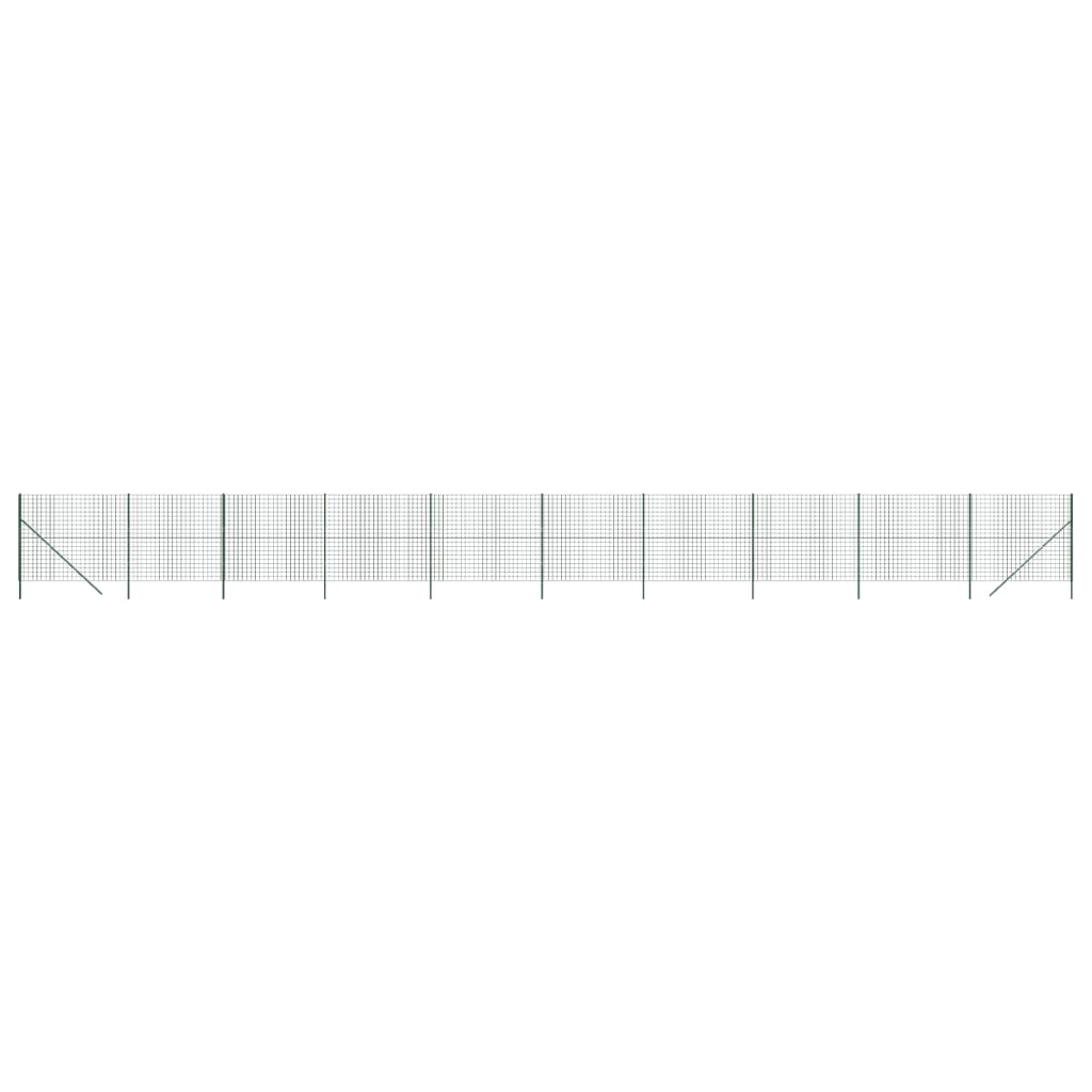 Draadgaashek 1,8x25 m gegalvaniseerd staal groen is nu te koop bij PeponiXL, paradijselijk wonen!