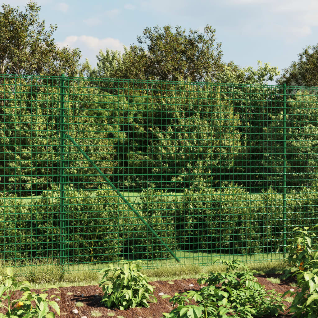 Draadgaashek met grondankers 2x25 m groen is nu te koop bij PeponiXL, paradijselijk wonen!