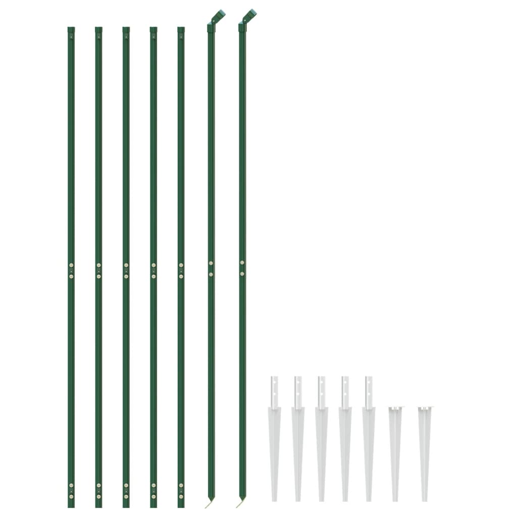 Draadgaashek met grondankers 2,2x10 m groen is nu te koop bij PeponiXL, paradijselijk wonen!