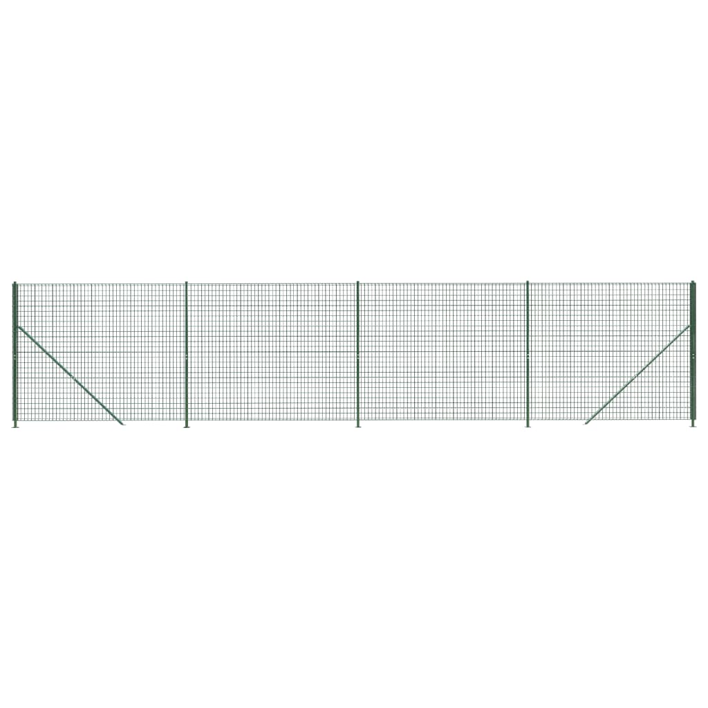 Draadgaashek met flens 1,4x10 m groen is nu te koop bij PeponiXL, paradijselijk wonen!