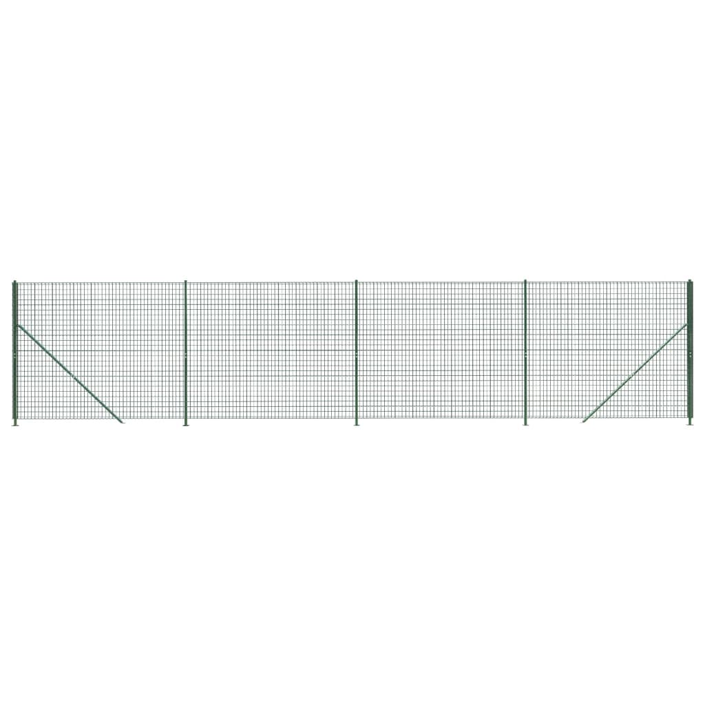 Draadgaashek met flens 1,8x10 m groen is nu te koop bij PeponiXL, paradijselijk wonen!