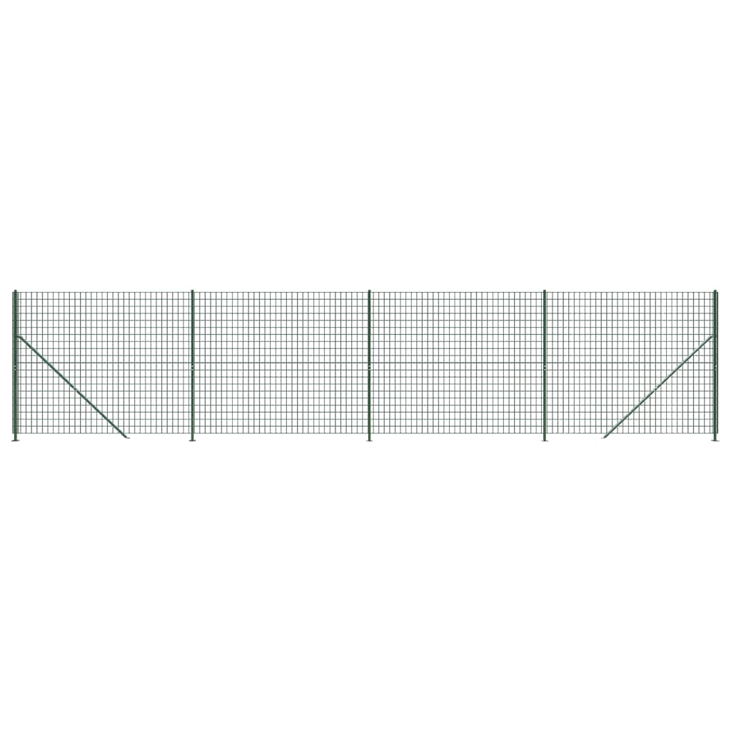 Draadgaashek met flens 2,2x10 m groen is nu te koop bij PeponiXL, paradijselijk wonen!
