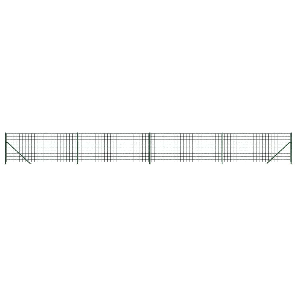 Draadgaashek met flens 1,1x10 m groen is nu te koop bij PeponiXL, paradijselijk wonen!