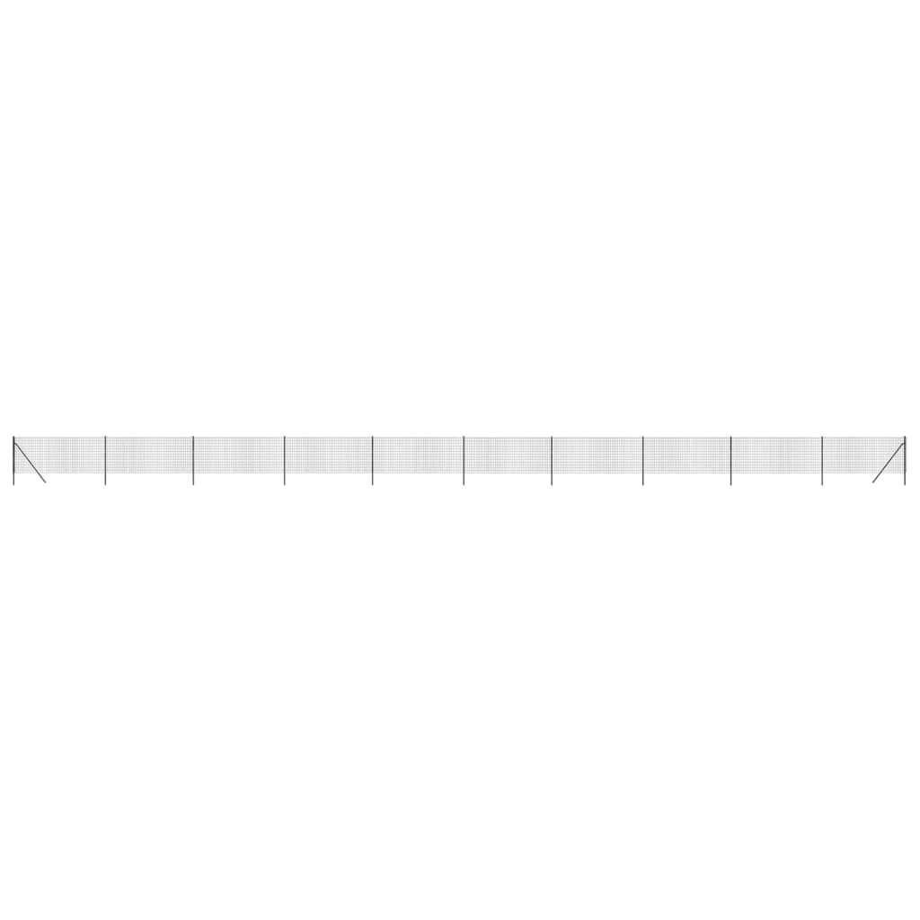 Draadgaashek 0,8x25 m gegalvaniseerd staal antracietkleur is nu te koop bij PeponiXL, paradijselijk wonen!