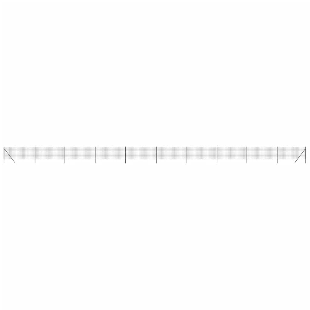 Draadgaashek 0,8x25 m gegalvaniseerd staal antracietkleur is nu te koop bij PeponiXL, paradijselijk wonen!