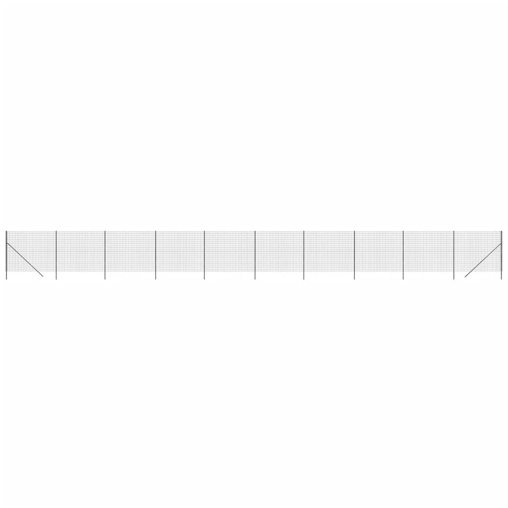 Draadgaashek 1,4x25 m gegalvaniseerd staal antracietkleurig is nu te koop bij PeponiXL, paradijselijk wonen!