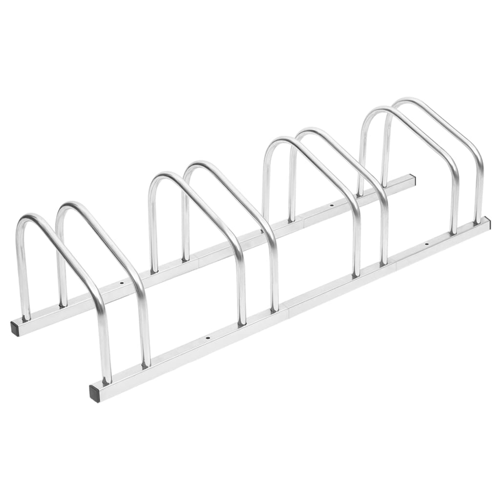 Fietsenrek voor 4 fietsen gegalvaniseerd staal is nu te koop bij PeponiXL, paradijselijk wonen!