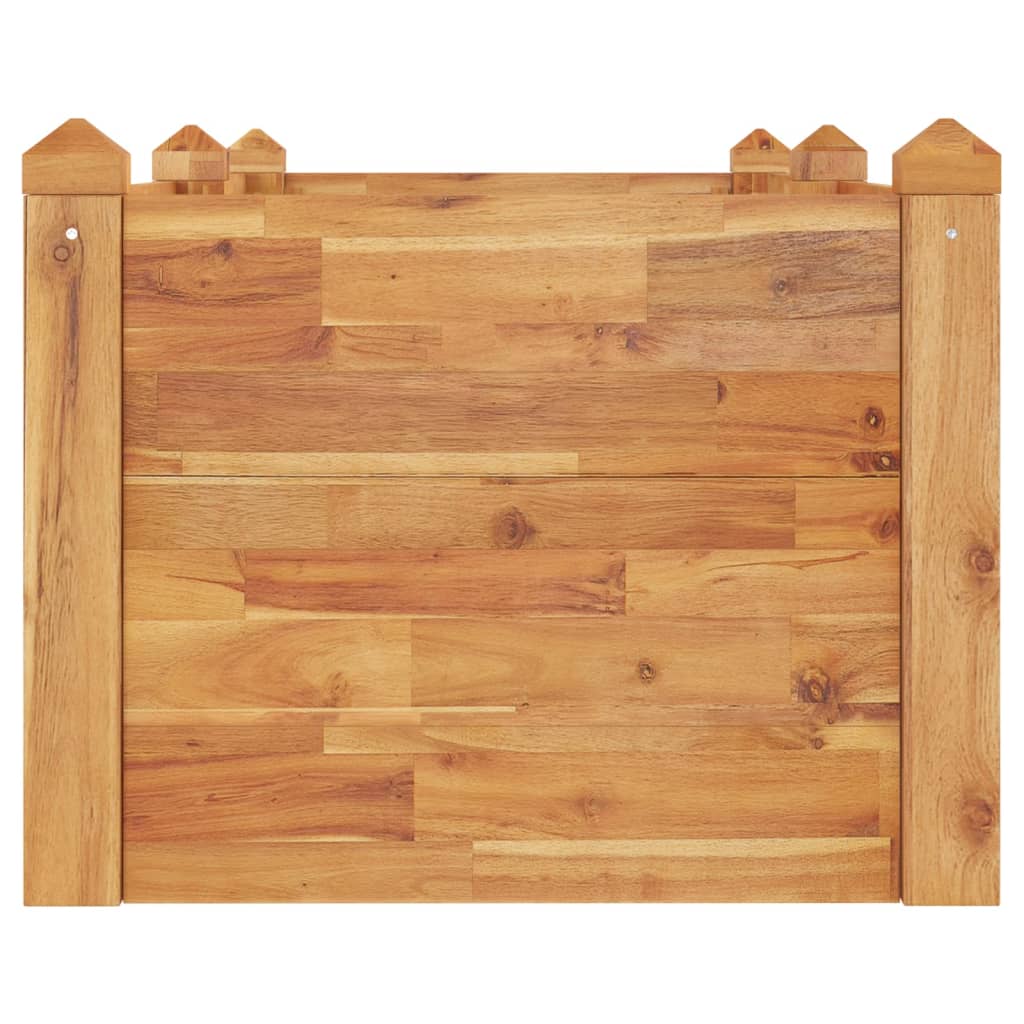 Plantenbak verhoogd 160x60x44 cm massief acaciahout is nu te koop bij PeponiXL, paradijselijk wonen!