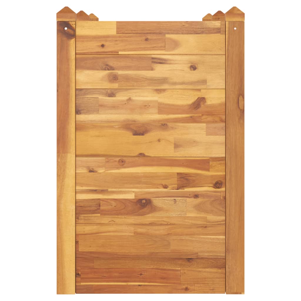 Plantenbak verhoogd 160x60x84 cm massief acaciahout is nu te koop bij PeponiXL, paradijselijk wonen!