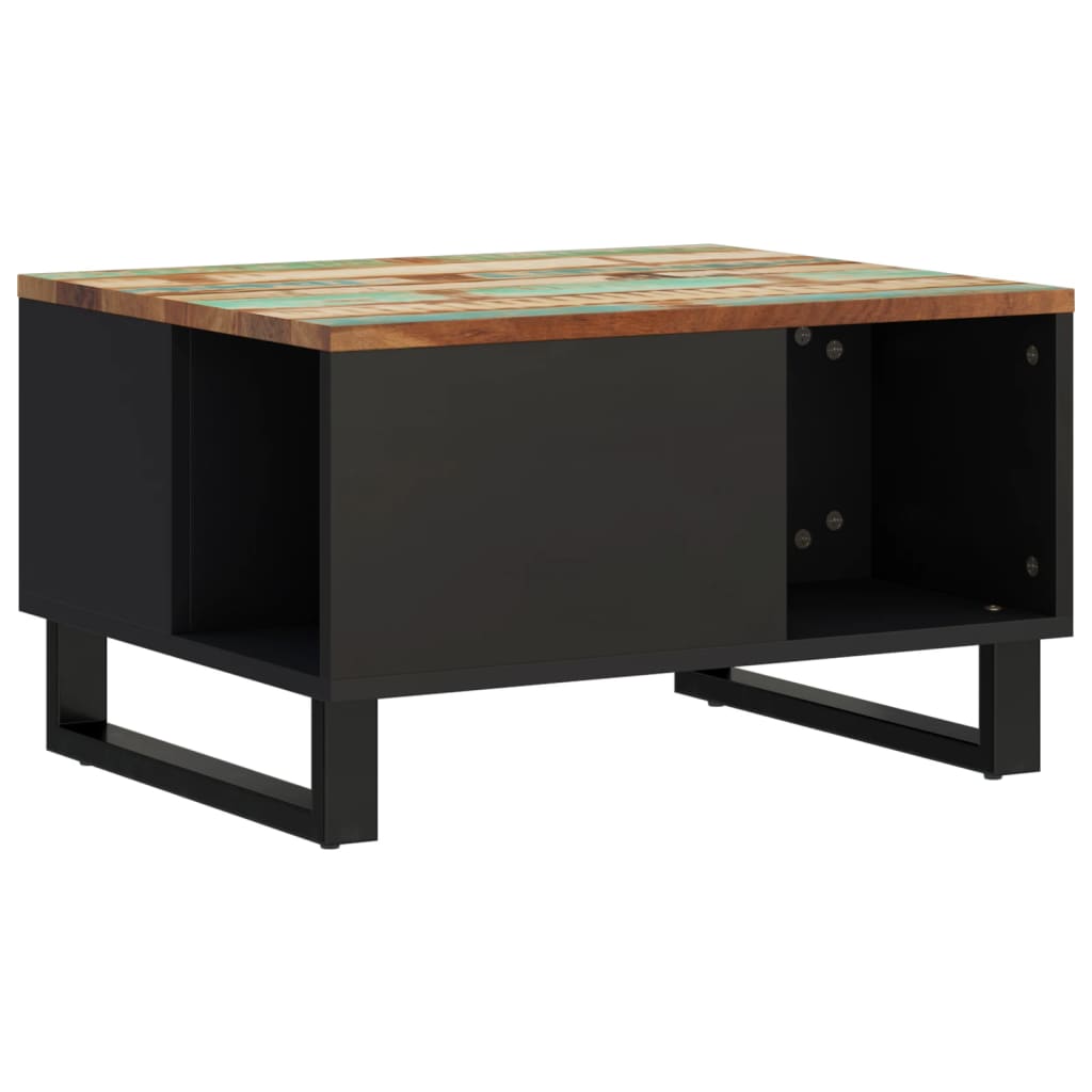 Salontafel 60x50x35 cm massief gerecycled hout is nu te koop bij PeponiXL, paradijselijk wonen!