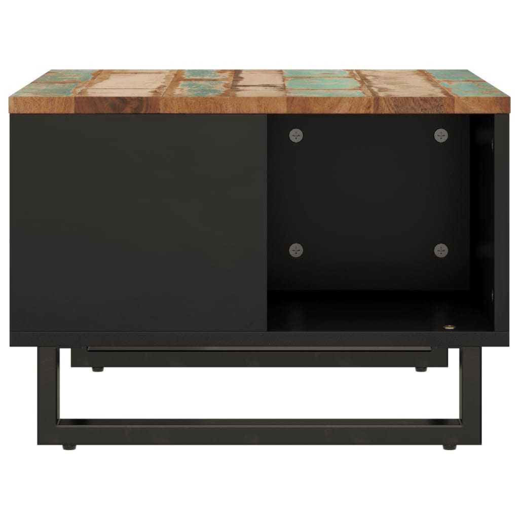Salontafel 60x50x35 cm massief gerecycled hout is nu te koop bij PeponiXL, paradijselijk wonen!
