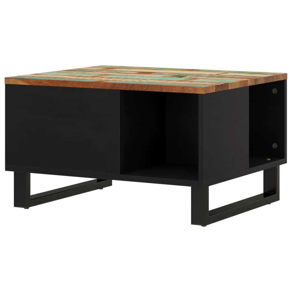 Salontafel 60x50x35 cm massief gerecycled hout is nu te koop bij PeponiXL, paradijselijk wonen!