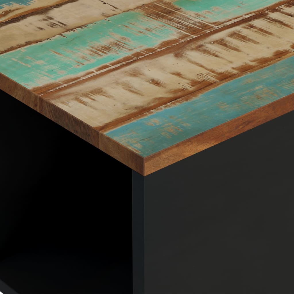 Salontafel 60x50x35 cm massief gerecycled hout is nu te koop bij PeponiXL, paradijselijk wonen!