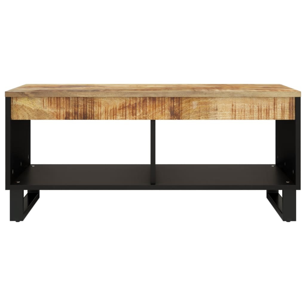 Salontafel 90x50x40 cm massief mangohout is nu te koop bij PeponiXL, paradijselijk wonen!