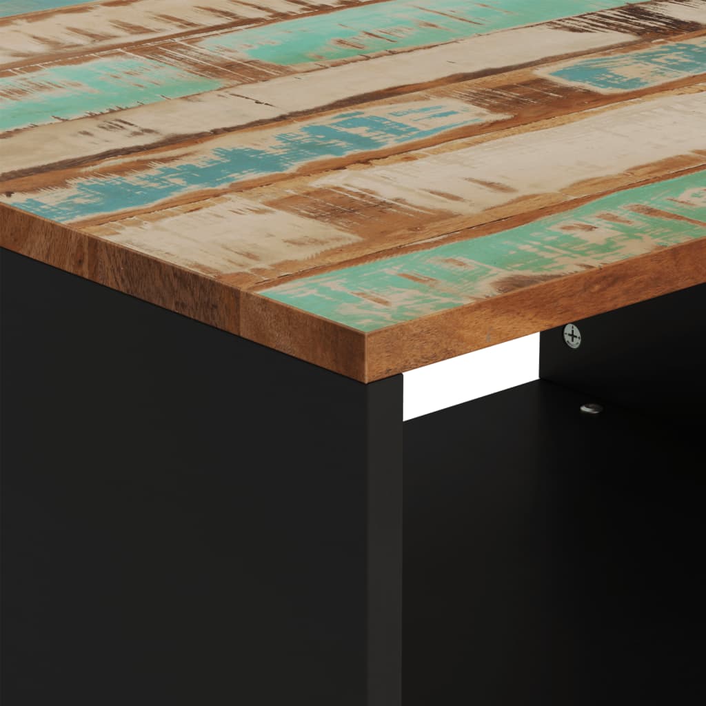 Salontafel 60x50x40 cm massief gerecycled hout is nu te koop bij PeponiXL, paradijselijk wonen!