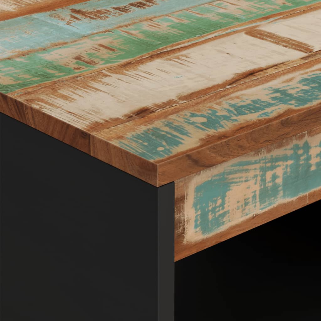 Salontafel 55x50x40 cm massief gerecycled hout is nu te koop bij PeponiXL, paradijselijk wonen!