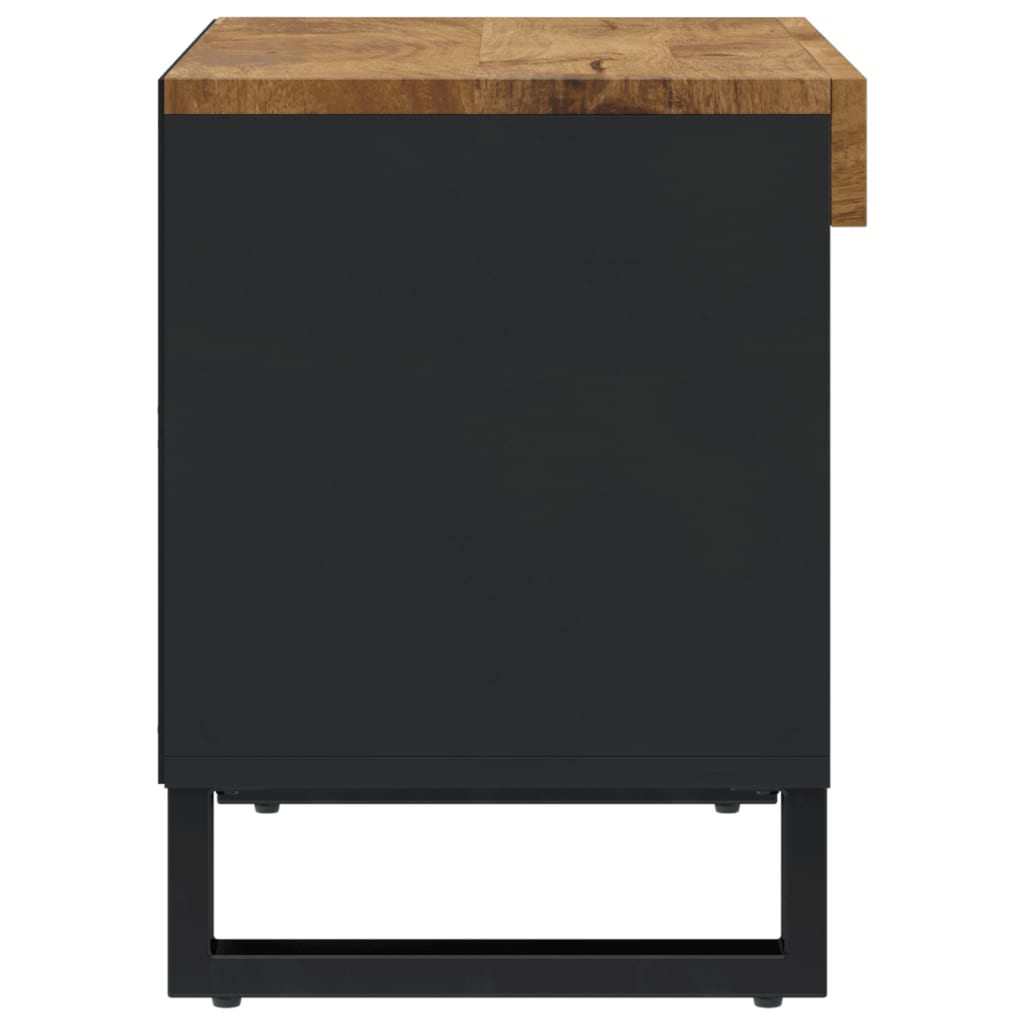 Tv-meubel 60x33x43,5 cm massief mangohout is nu te koop bij PeponiXL, paradijselijk wonen!