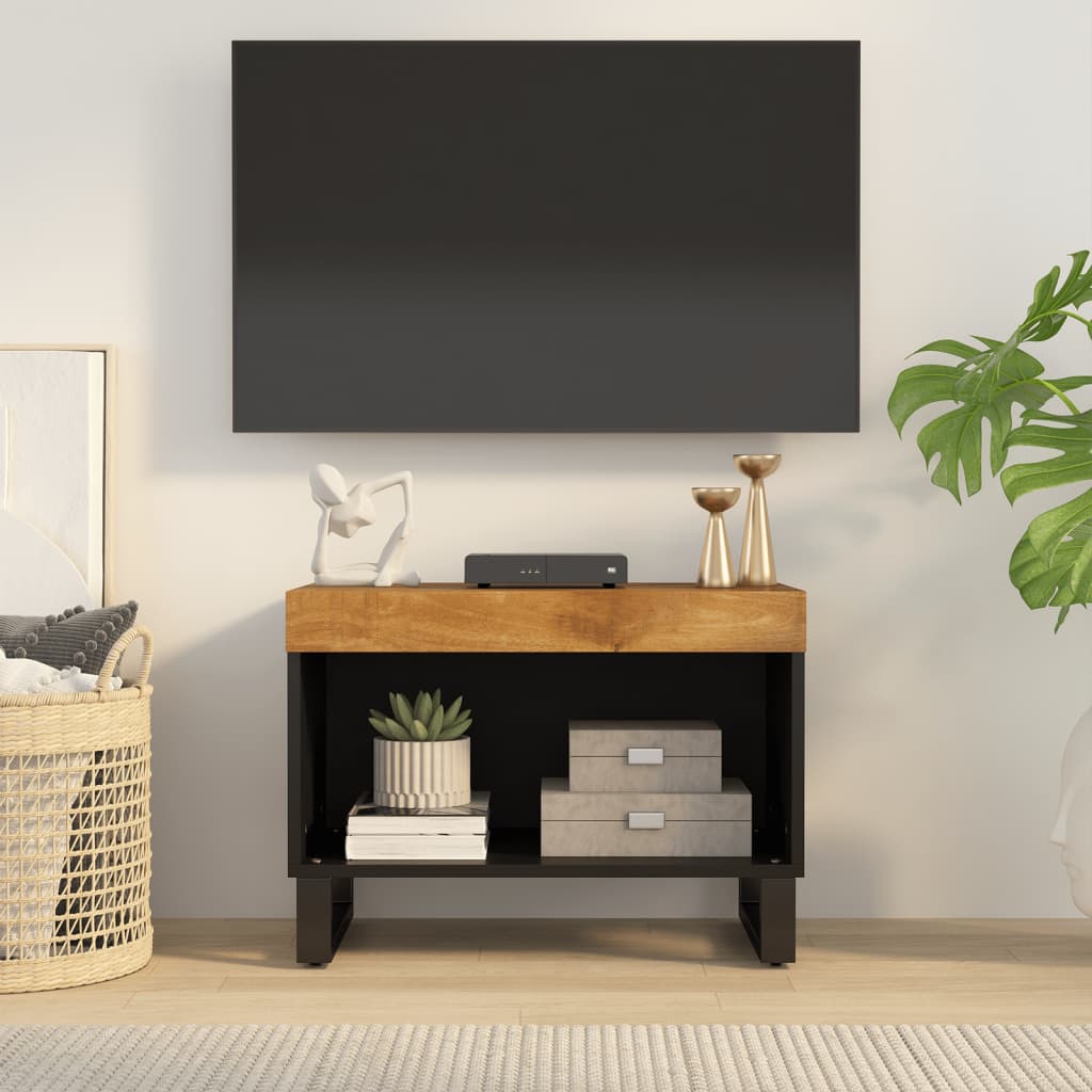 Tv-meubel 60x33x43,5 cm massief mangohout is nu te koop bij PeponiXL, paradijselijk wonen!