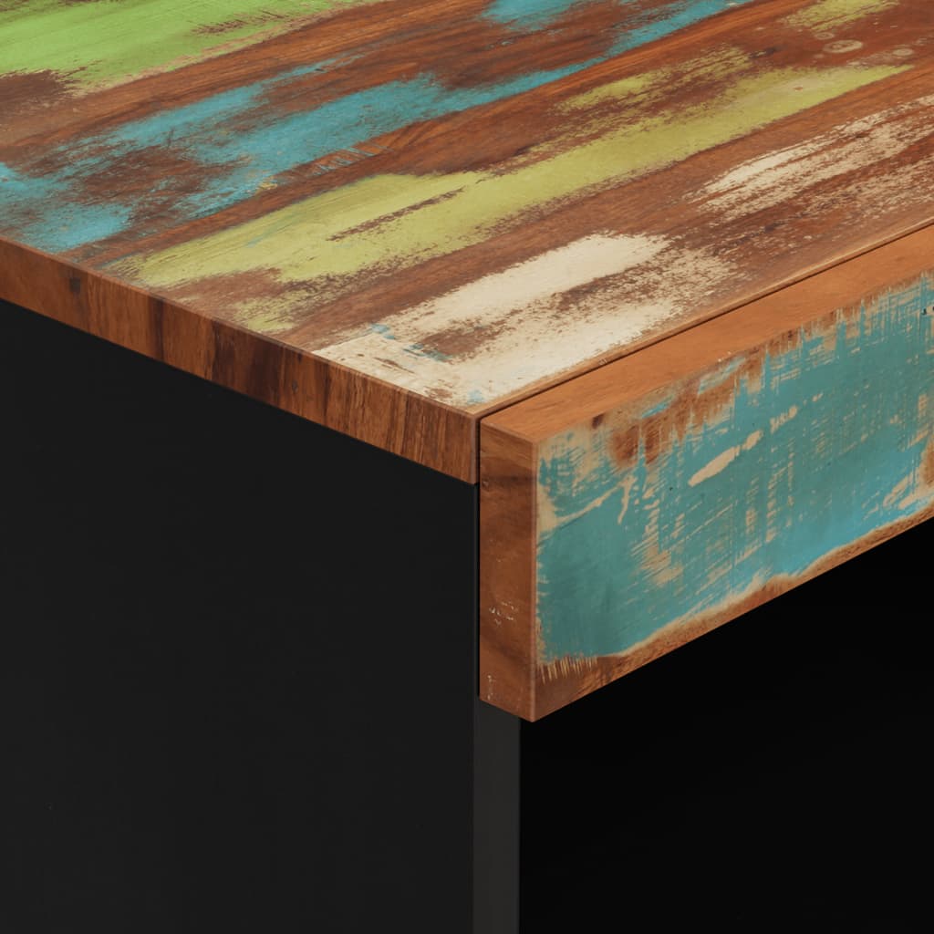 Bijzetkast 60x33x107 cm massief gerecycled hout is nu te koop bij PeponiXL, paradijselijk wonen!