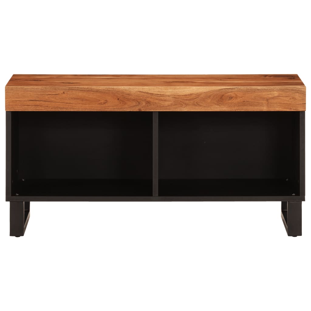 Tv-meubel 85x33x43,5 cm massief acaciahout is nu te koop bij PeponiXL, paradijselijk wonen!